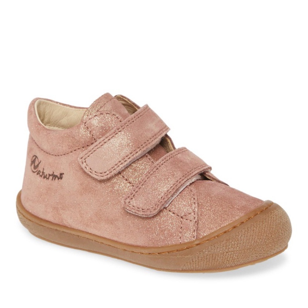Naturino Cocoon Sneaker Pink Metallic Size 19 EU / 4.5 US